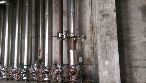  Vortex Flow Meter in steam field measurement