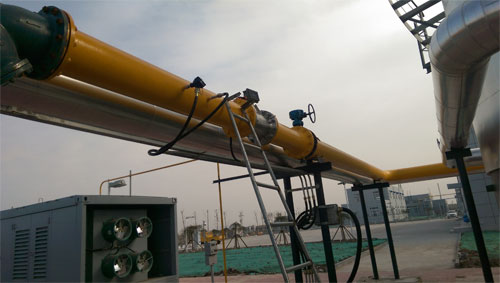  Gas Flow Meter in compressed air field measurement